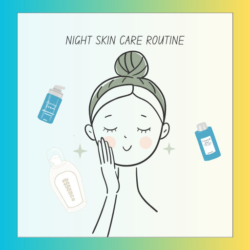 A Night Skin Care routine